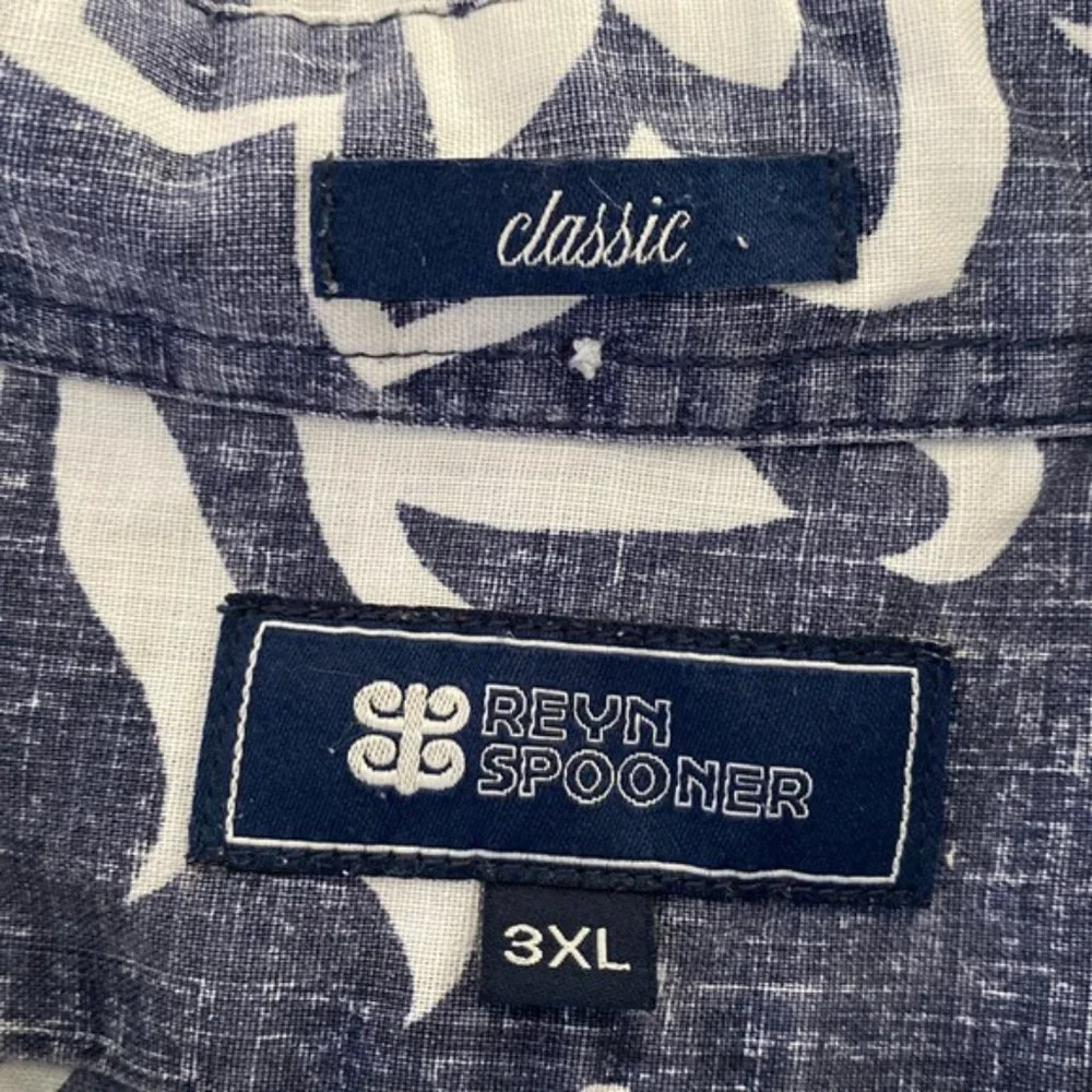 ❗️SOLD❗️Reyn Spooner Hawaiian Shirt Size 3XL - Picture 4 of 8